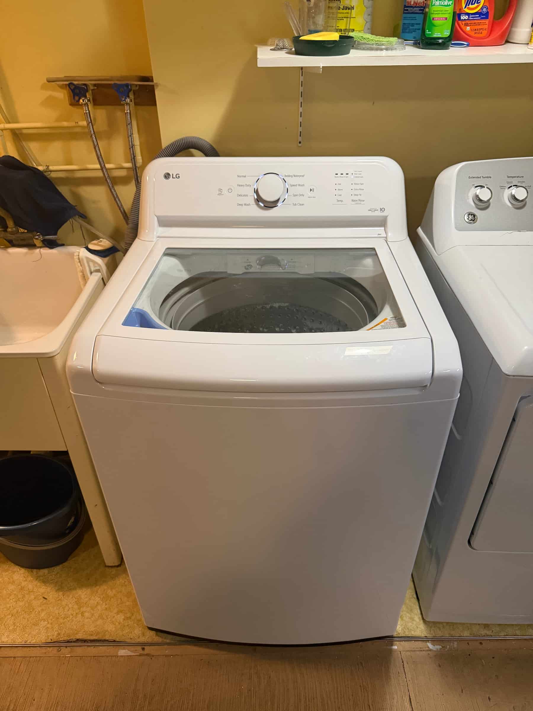 Top-load washer diagnosed and repaired in Timberlea.